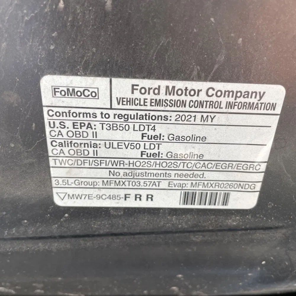 2021 Ford F-150 Raptor