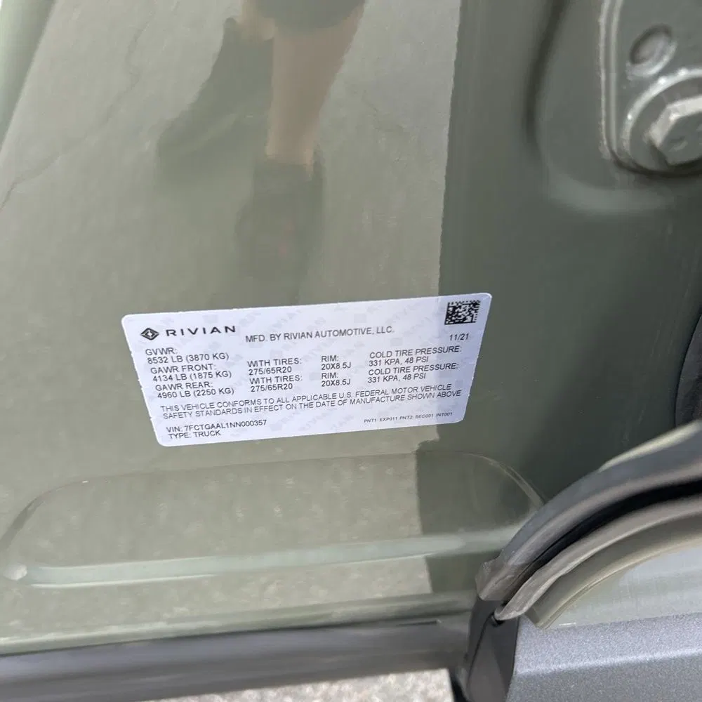 2022 Rivian R1T Launch Edition