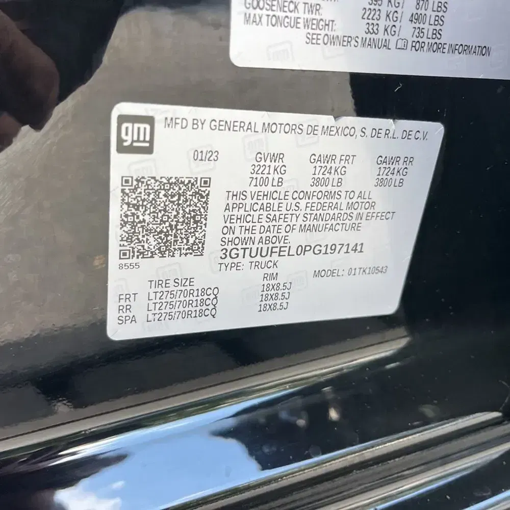 2023 GMC Sierra 1500 AT4X