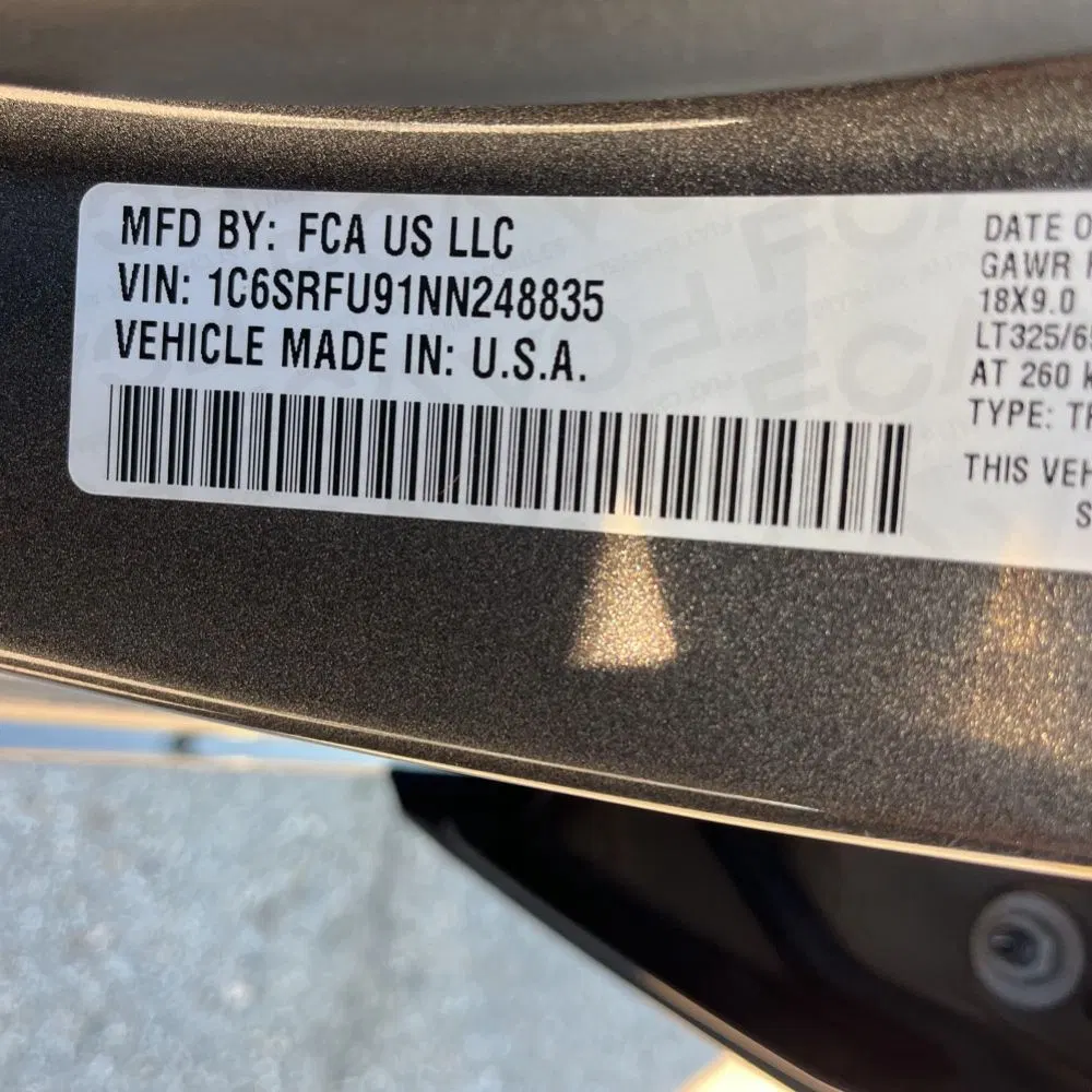 2022 Ram 1500 TRX