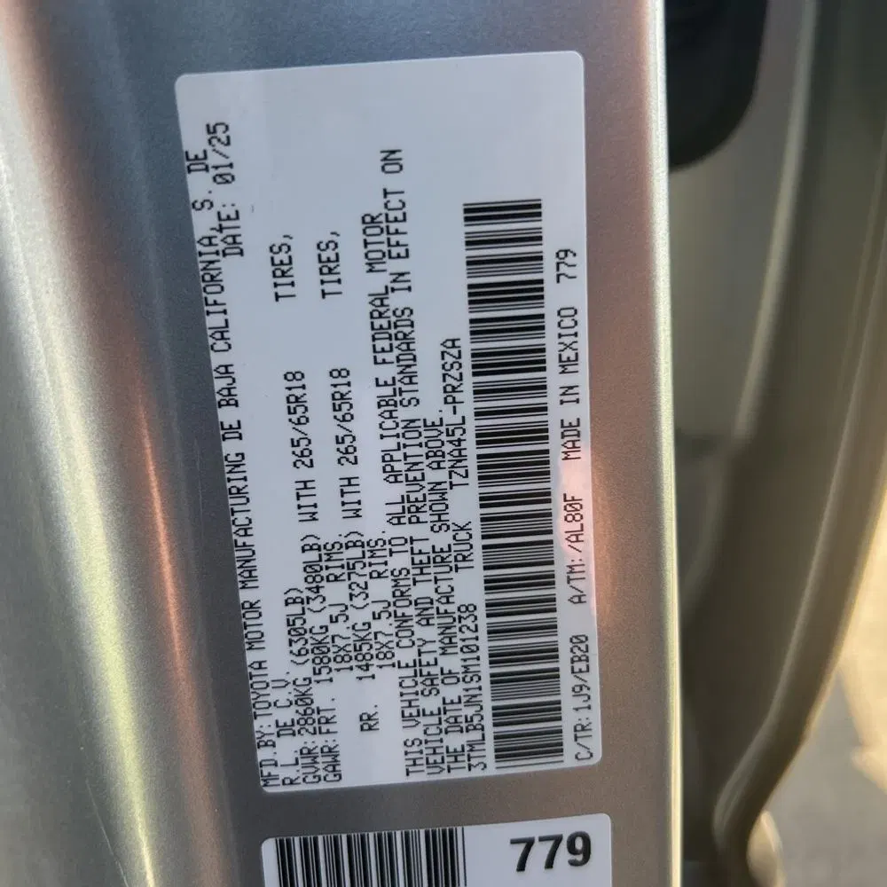 2025 Toyota Tacoma Limited