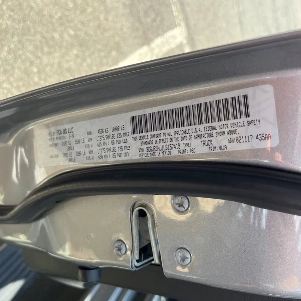 2020 Ram 2500 Laramie