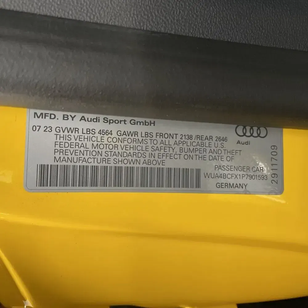 2023 Audi R8 V10 PerformanceSpydr