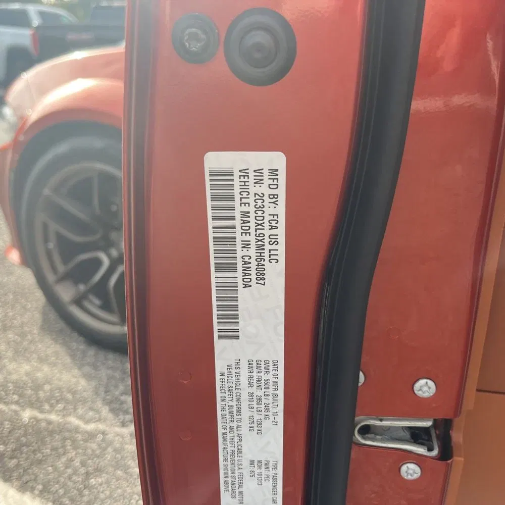 2021 Dodge Charger SRT Hellcat