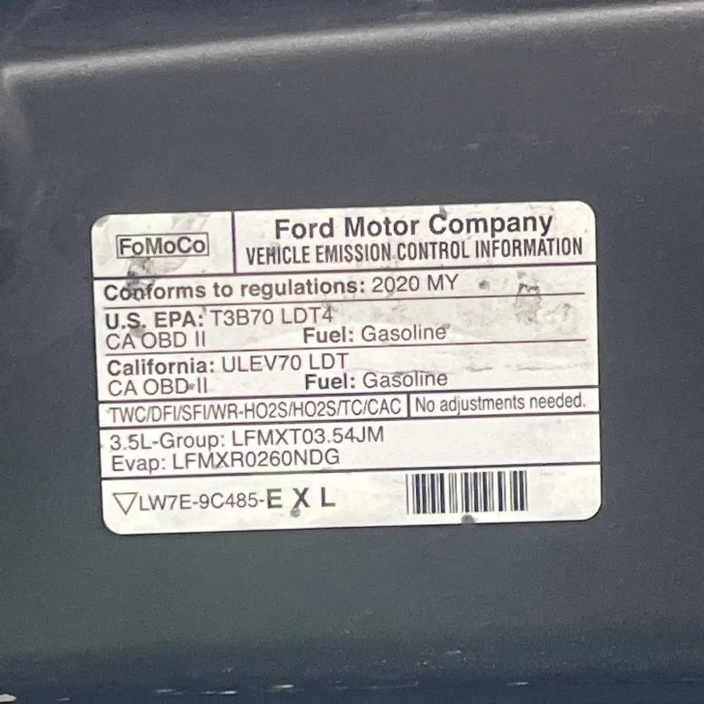 2020 Ford F-150 Raptor