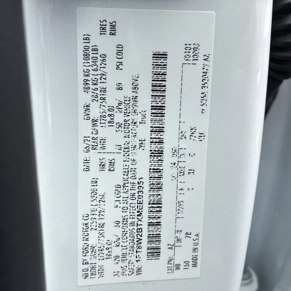 2021 Ford F-250 Super Duty Platinum