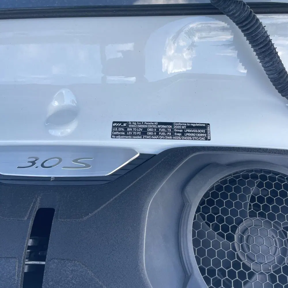 2020 Porsche 911 Carrera 4S