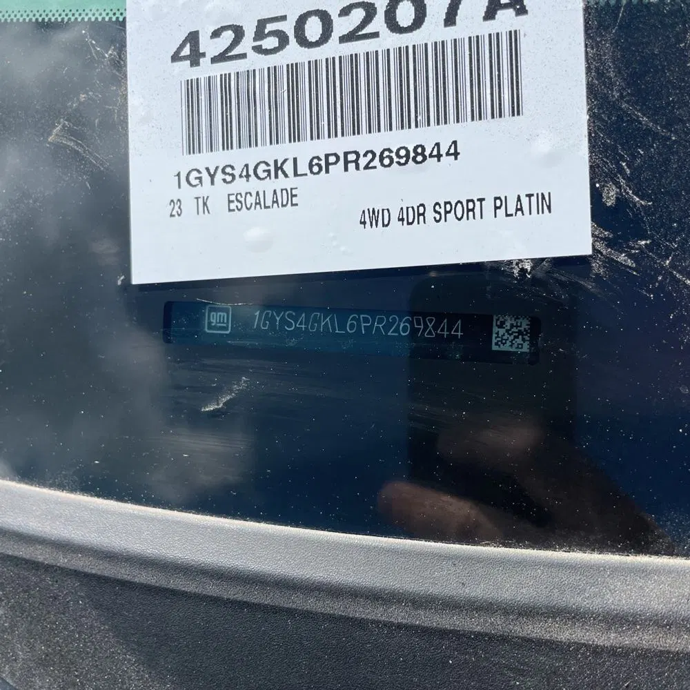 2023 Cadillac Escalade Sport Platinum