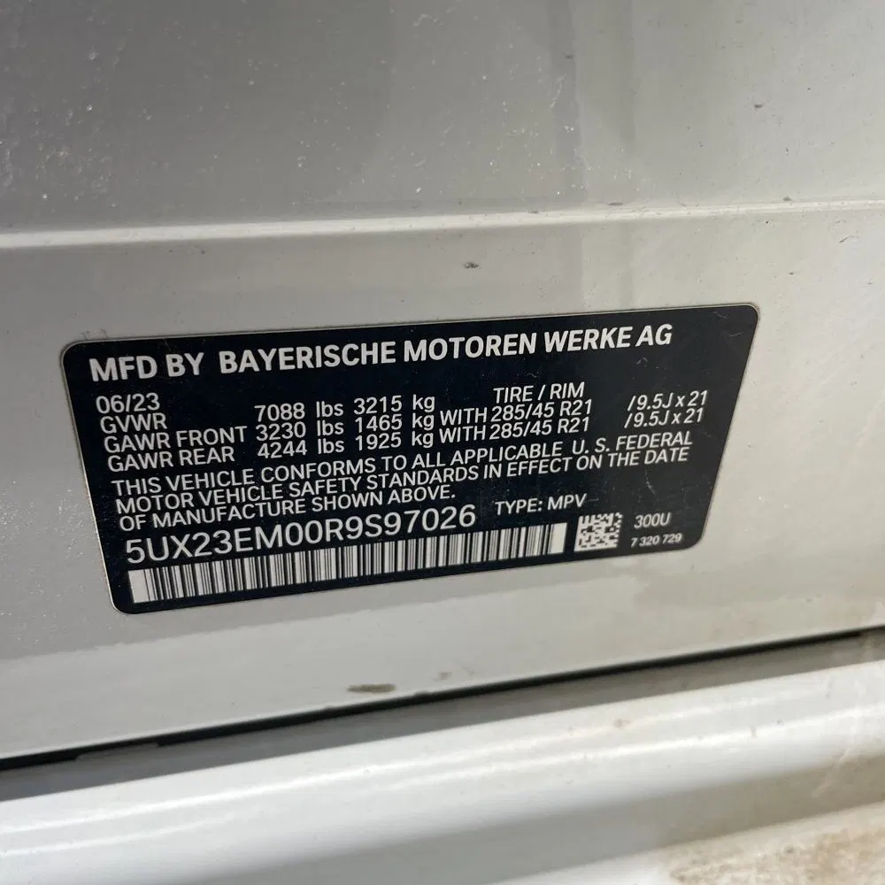 2024 BMW X7 XDrive40i