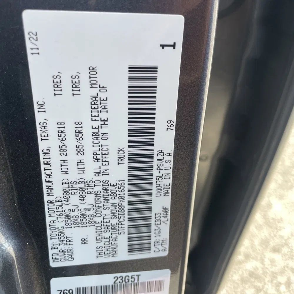 2023 Toyota Tundra TRD Pro HV
