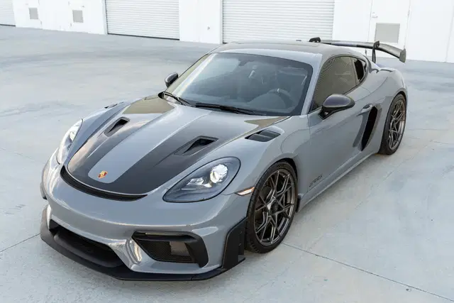 2023 Porsche 718 Cayman GT4 RS - ~7,900 Miles, Weissach Package, Arctic Grey, California-Owned, Unmodified