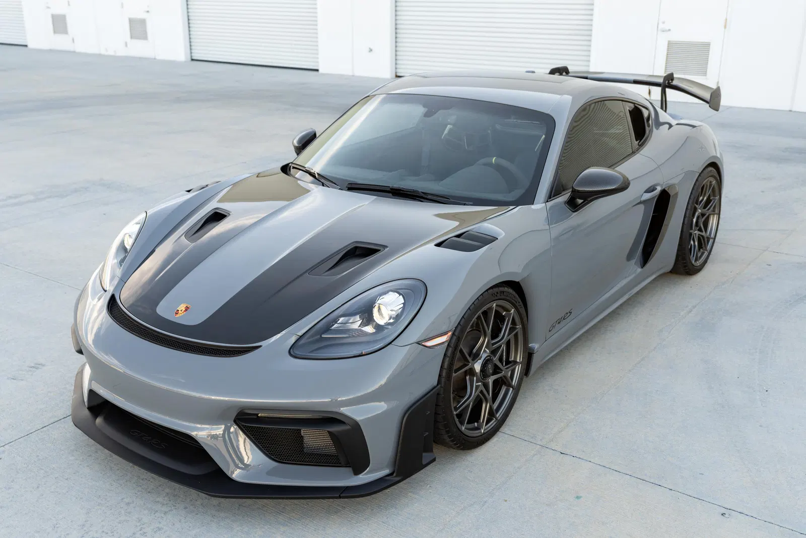 2023 Porsche 718 Cayman GT4 RS - ~7,900 Miles, Weissach Package, Arctic Grey, California-Owned, Unmodified