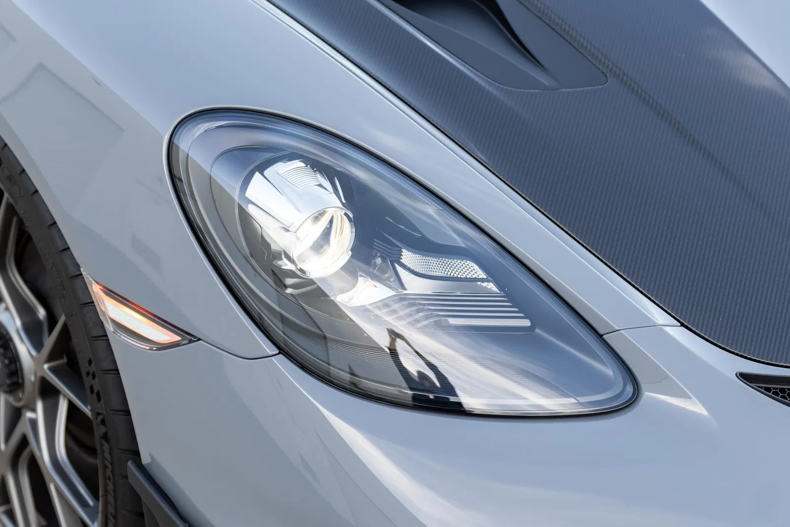 2023 Porsche 718 Cayman GT4 RS - ~7,900 Miles, Weissach Package, Arctic Grey, California-Owned, Unmodified