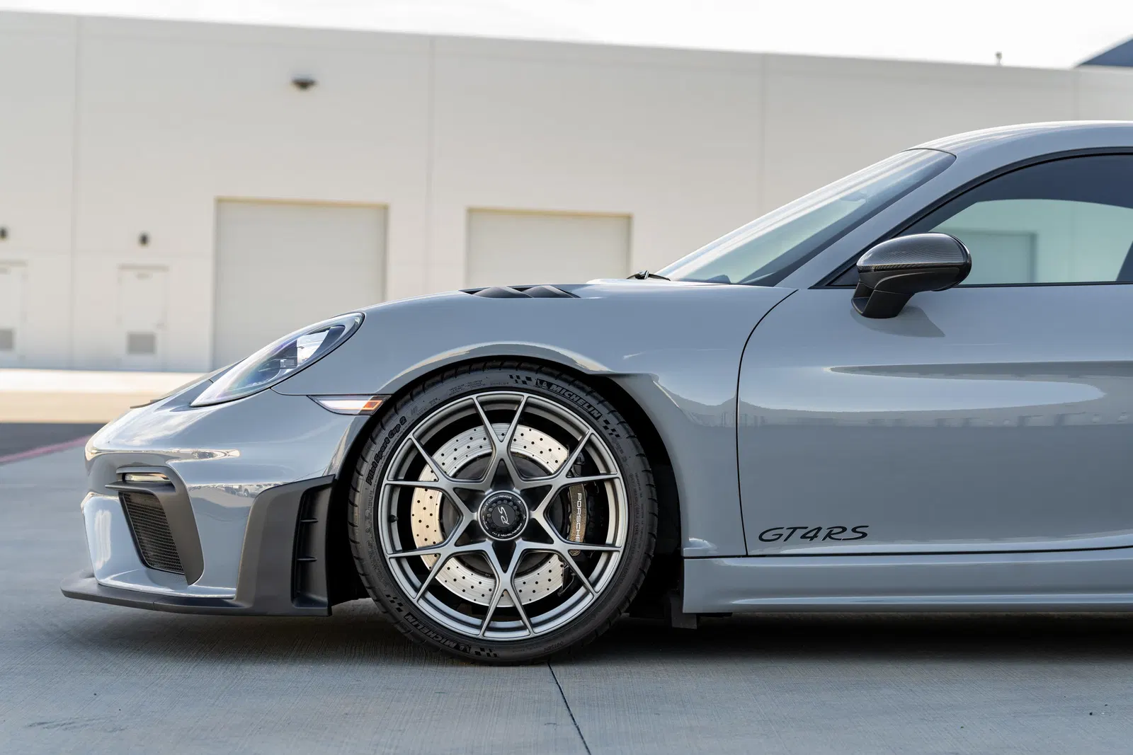 2023 Porsche 718 Cayman GT4 RS - ~7,900 Miles, Weissach Package, Arctic Grey, California-Owned, Unmodified