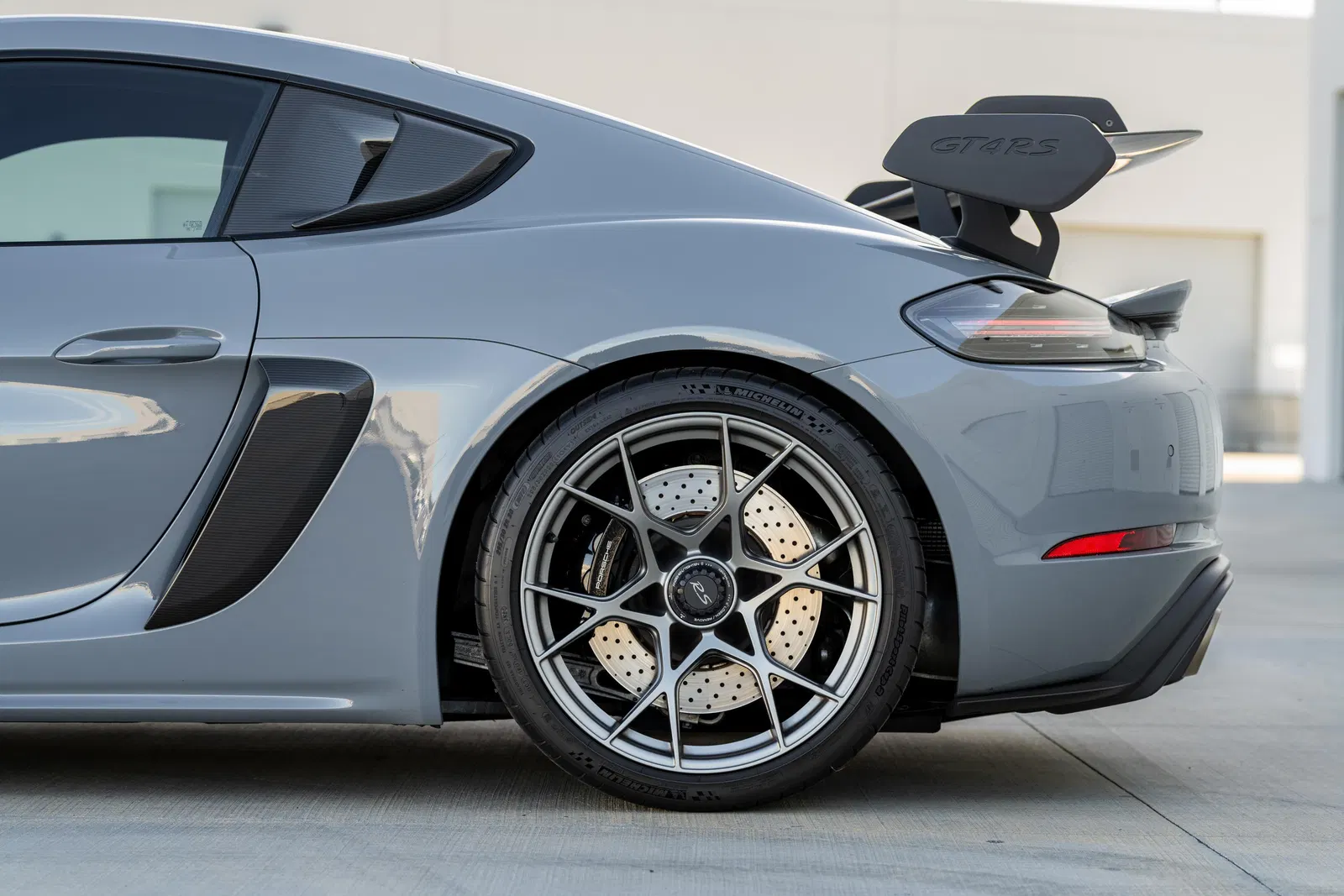 2023 Porsche 718 Cayman GT4 RS - ~7,900 Miles, Weissach Package, Arctic Grey, California-Owned, Unmodified
