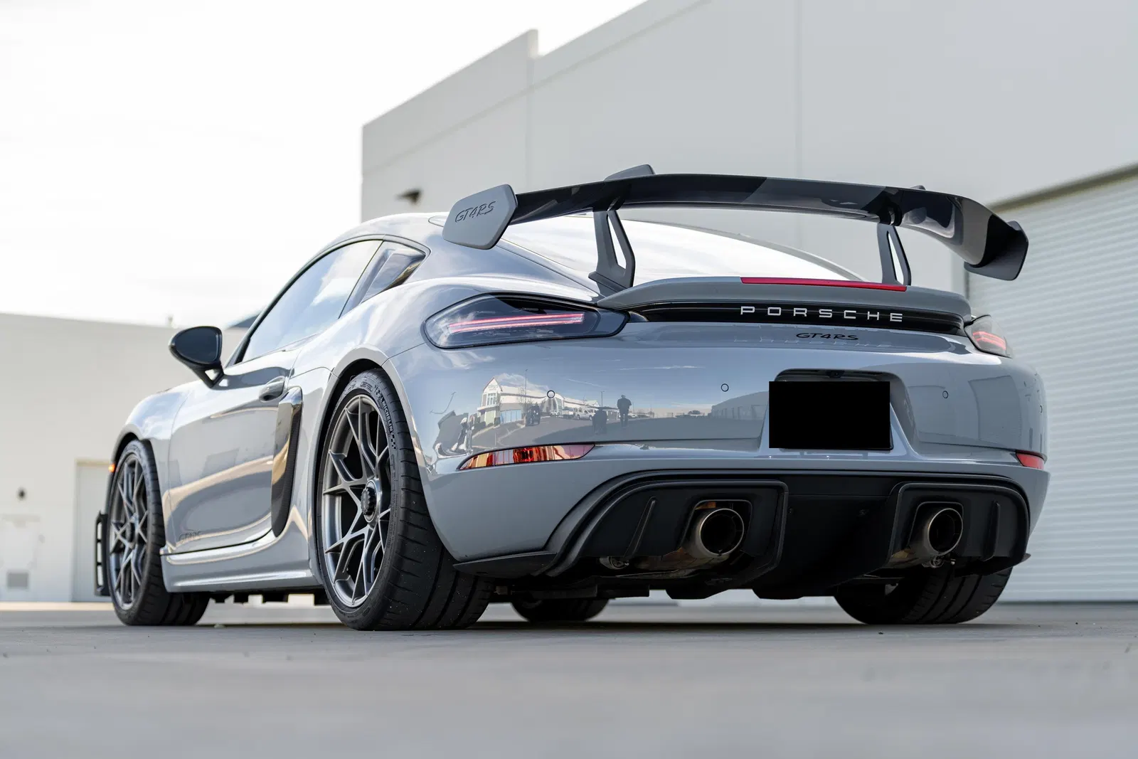 2023 Porsche 718 Cayman GT4 RS - ~7,900 Miles, Weissach Package, Arctic Grey, California-Owned, Unmodified