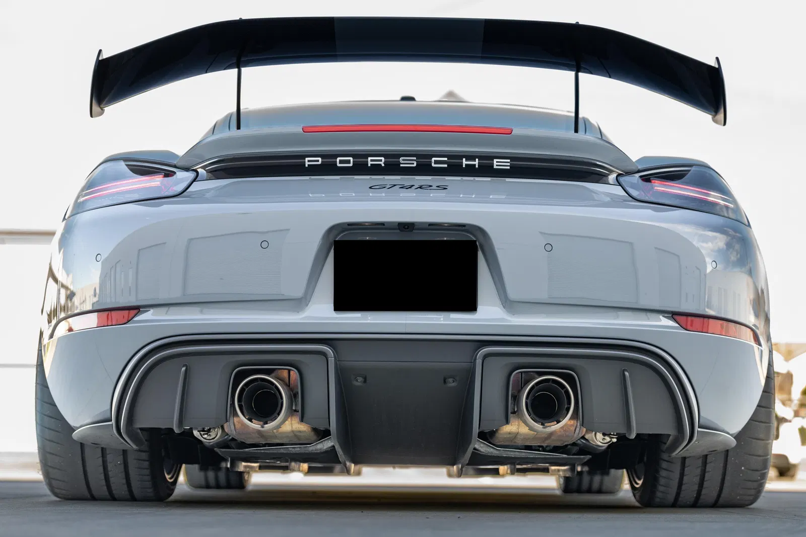 2023 Porsche 718 Cayman GT4 RS - ~7,900 Miles, Weissach Package, Arctic Grey, California-Owned, Unmodified
