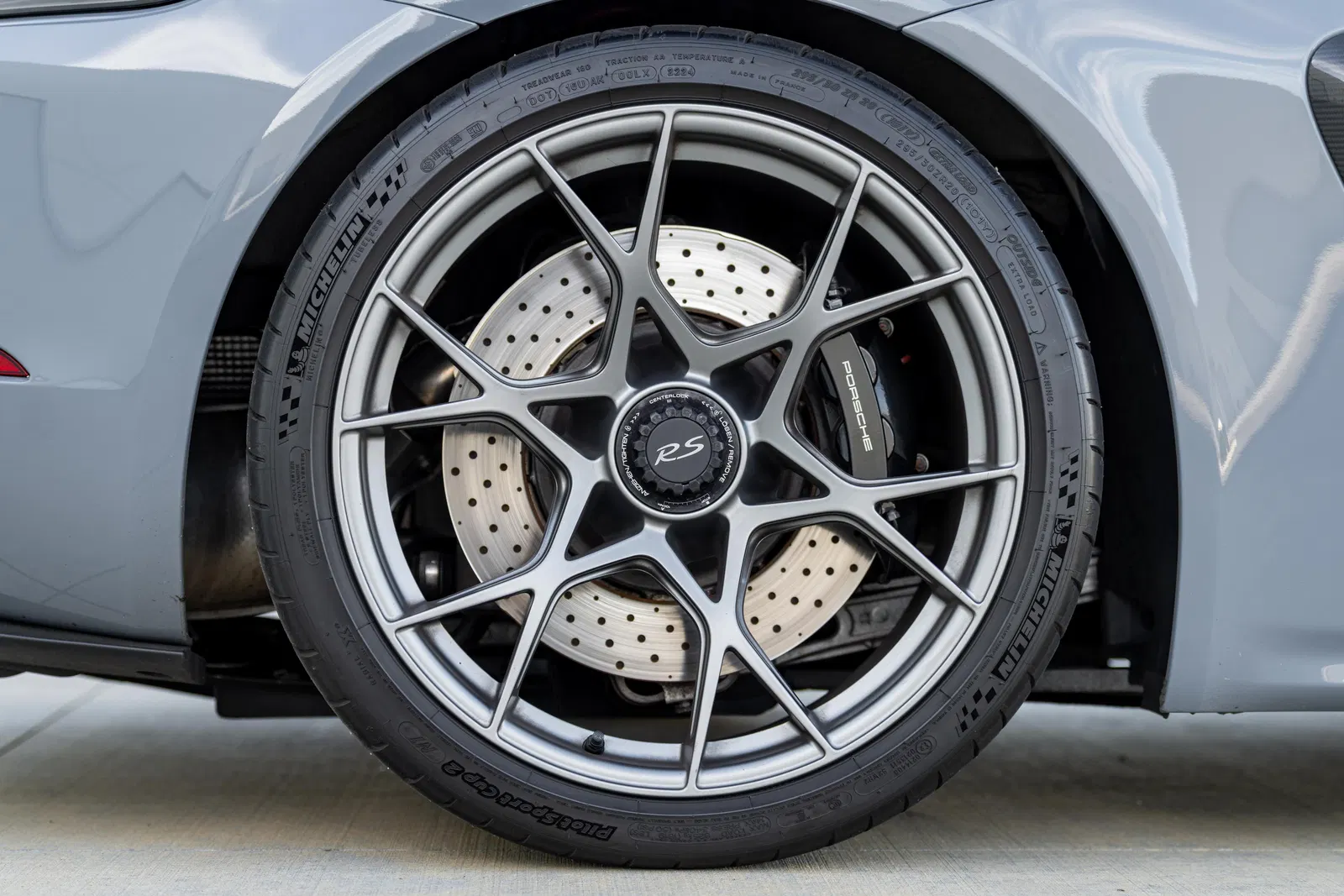 2023 Porsche 718 Cayman GT4 RS - ~7,900 Miles, Weissach Package, Arctic Grey, California-Owned, Unmodified
