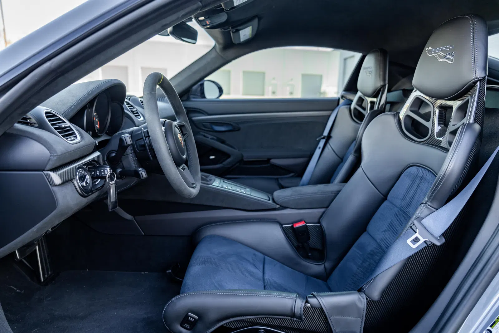 2023 Porsche 718 Cayman GT4 RS - ~7,900 Miles, Weissach Package, Arctic Grey, California-Owned, Unmodified