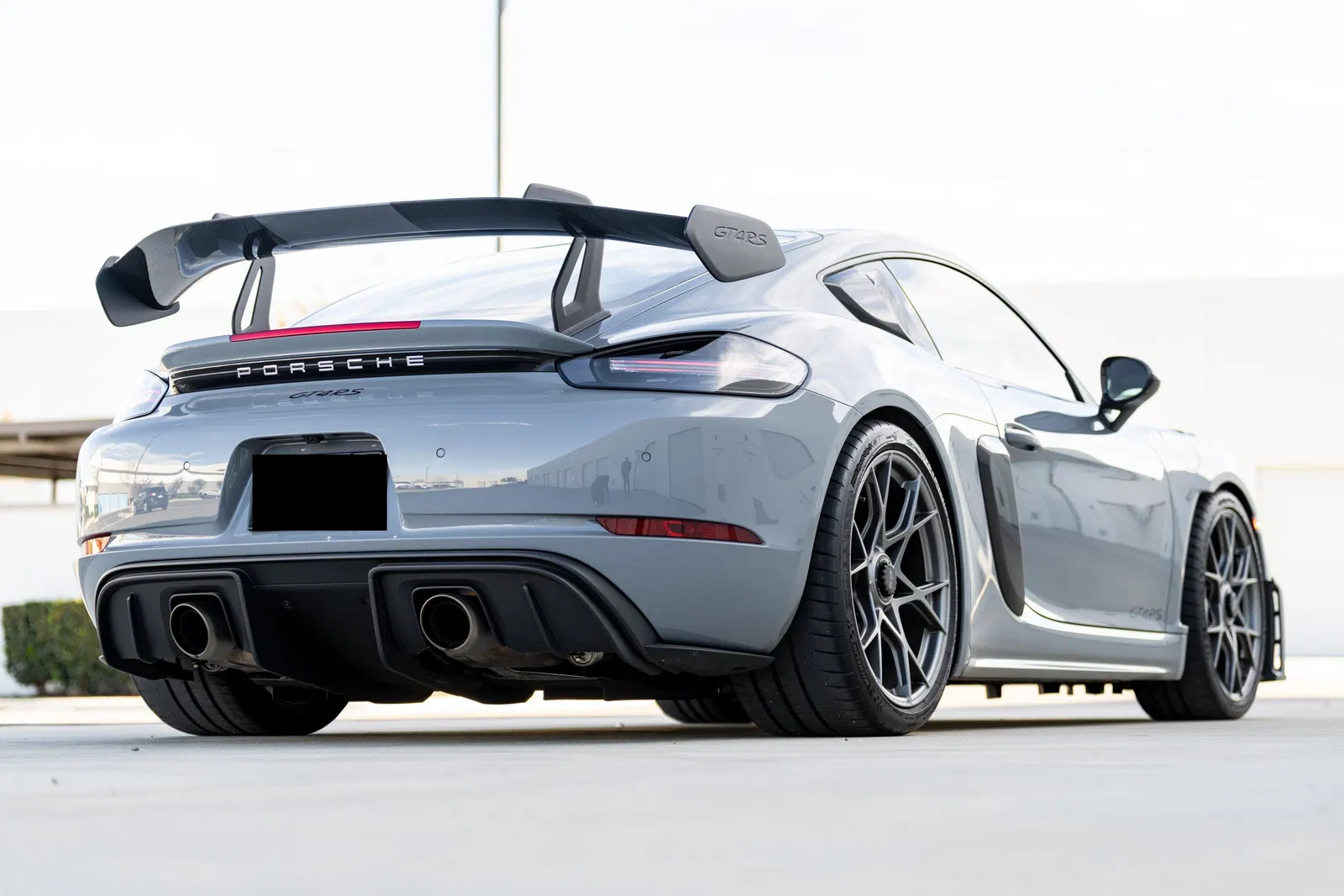 2023 Porsche 718 Cayman GT4 RS - ~7,900 Miles, Weissach Package, Arctic Grey, California-Owned, Unmodified
