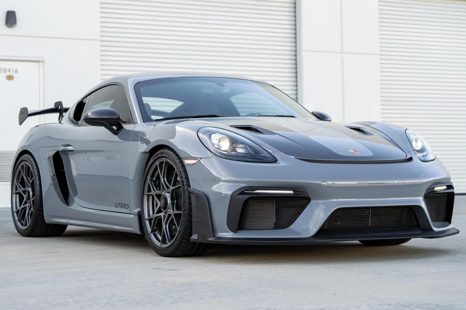 2023 Porsche 718 Cayman GT4 RS - ~7,900 Miles, Weissach Package, Arctic Grey, California-Owned, Unmodified