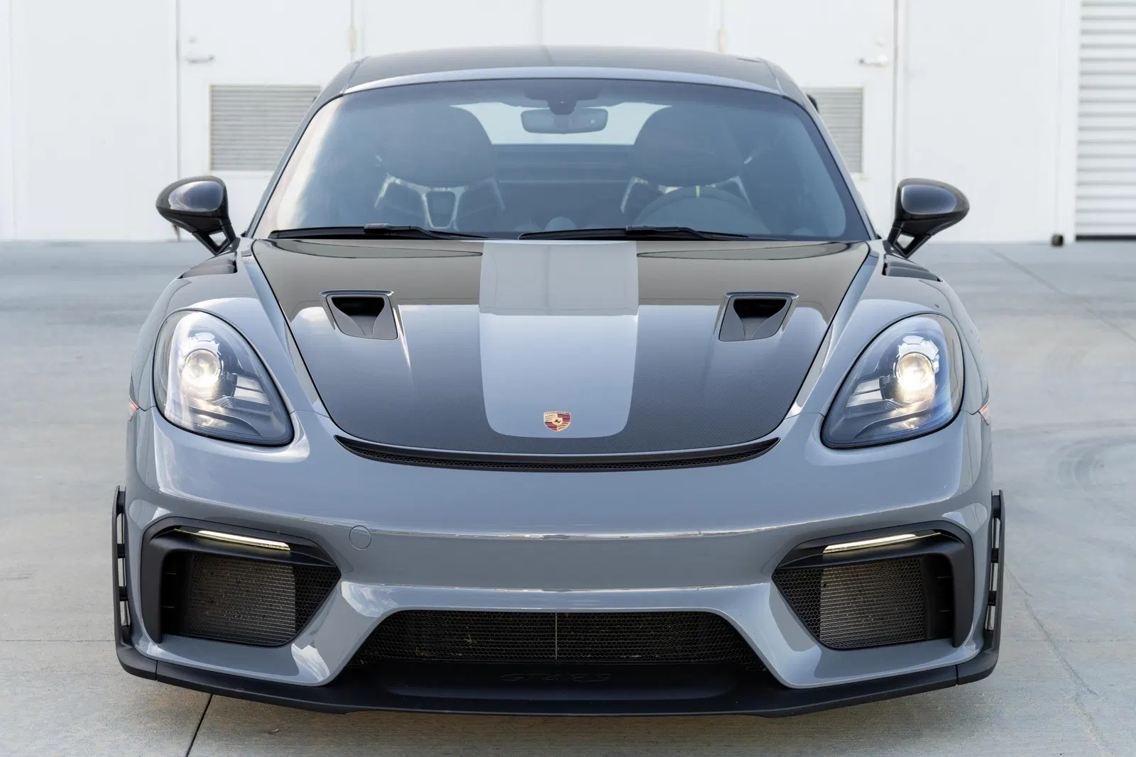 2023 Porsche 718 Cayman GT4 RS - ~7,900 Miles, Weissach Package, Arctic Grey, California-Owned, Unmodified