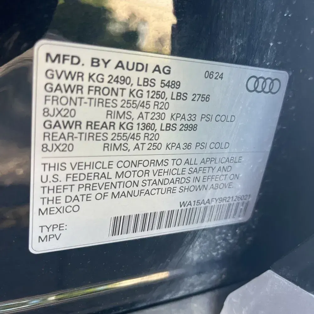 2024 Audi Q5 S-Line Prem+ 45