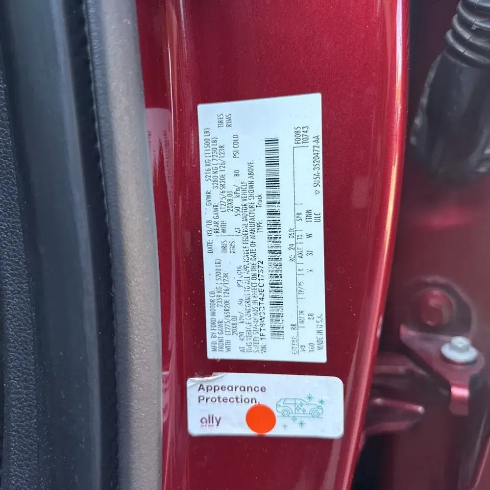 2018 Ford F-350 Super Duty Platinum