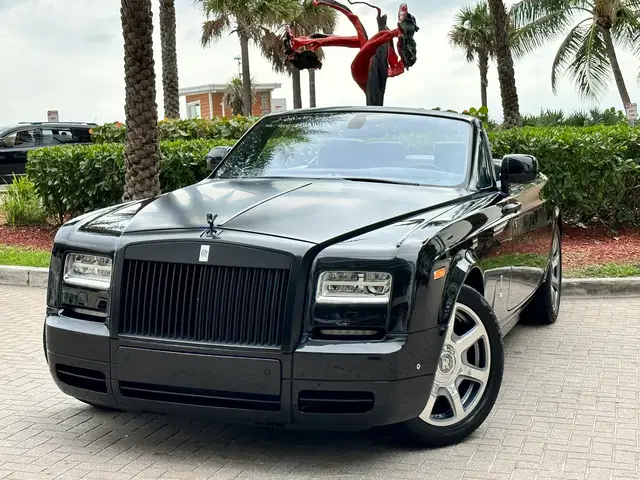 23k-Mile 2015 Rolls-Royce Phantom Drophead Coupe Nighthawk Edition
