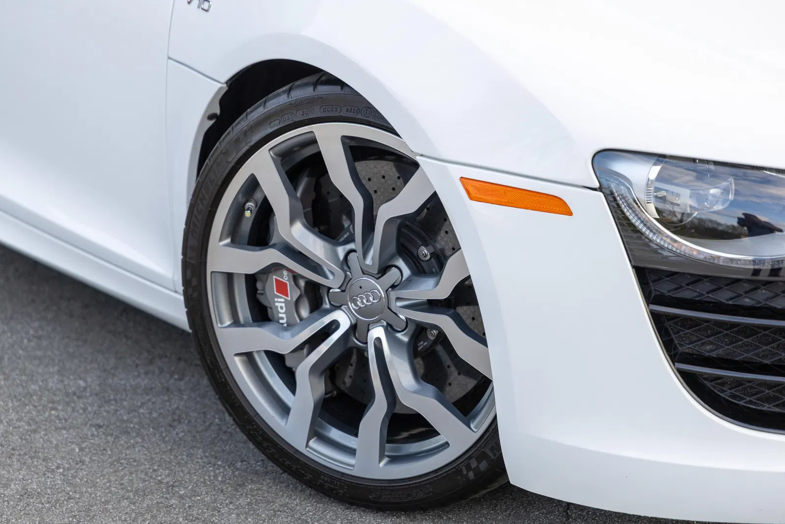 2012 Audi R8 V10 Spyder - ~7,600 Miles, Gated 6-Speed Manual, 525-hp V10, Carbon Ceramic Brakes