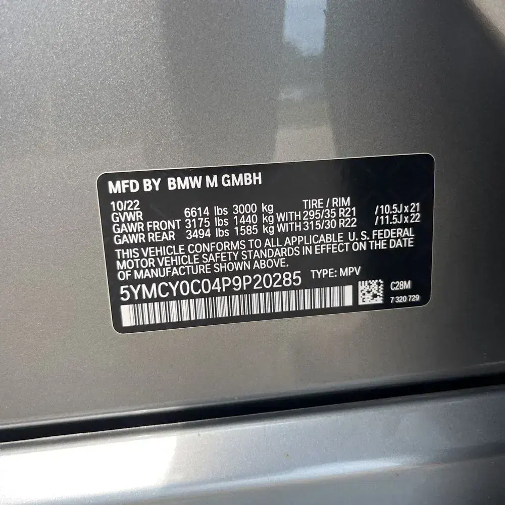 2023 BMW X6 M