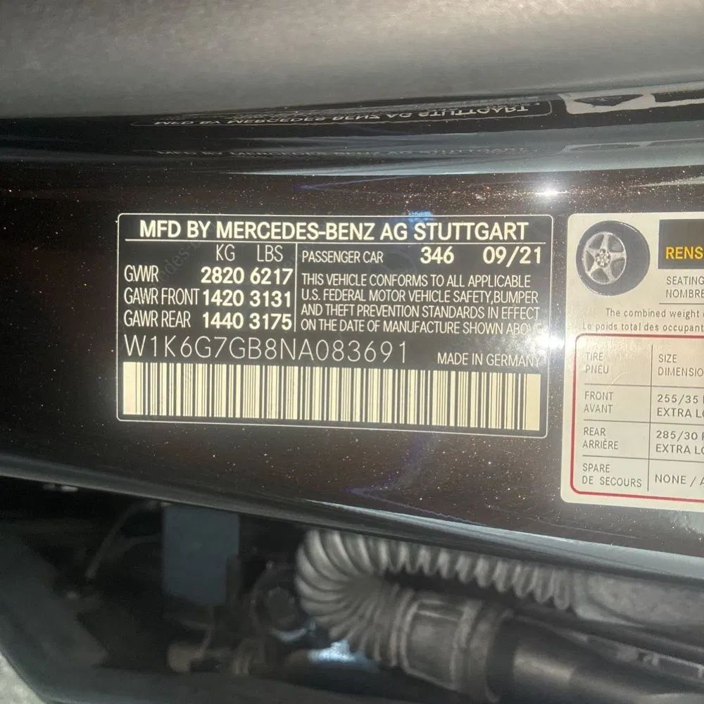 2022 Mercedes-Benz S-Class S 580 4MATIC