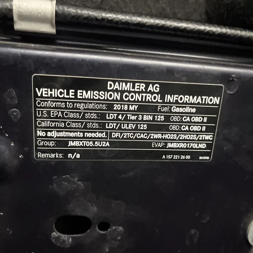 2018 Mercedes-Benz G-Class AMG G 63