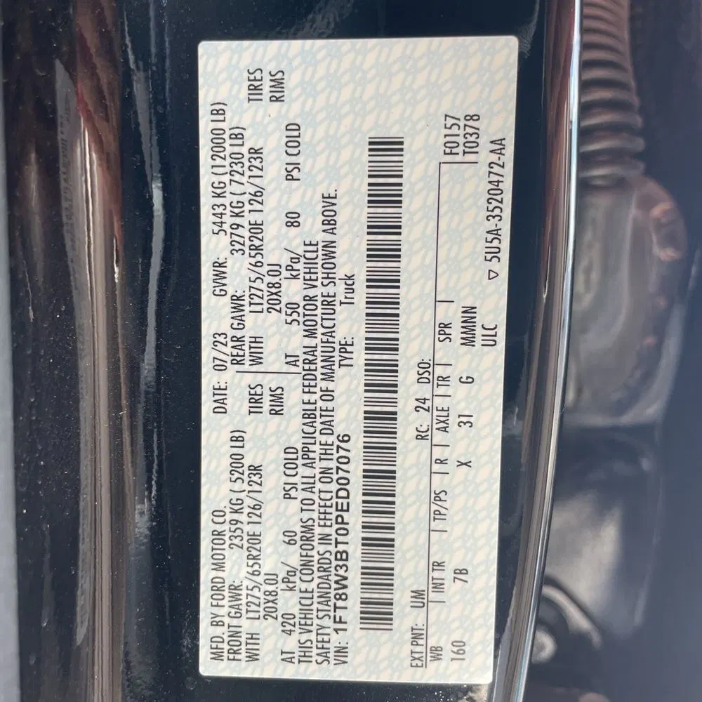 2023 Ford F-350 Super Duty Platinum