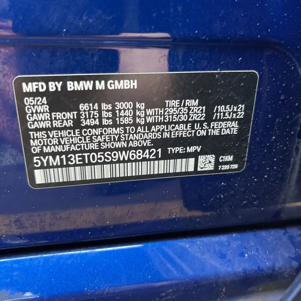 2025 BMW X5 M Competition