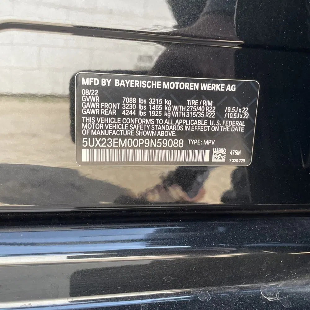2023 BMW X7 XDrive40i