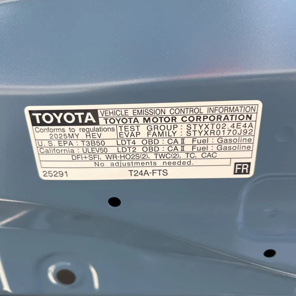 2025 Toyota Land Cruiser Base