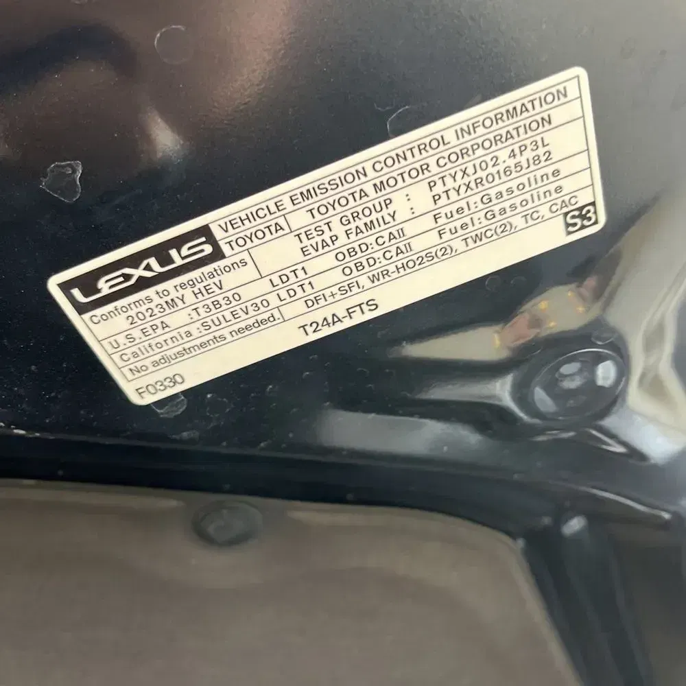 2023 Lexus RX 500h F SPORT Performance