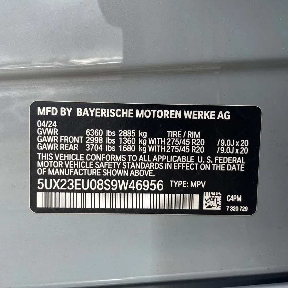 2025 BMW X5 XDrive40i