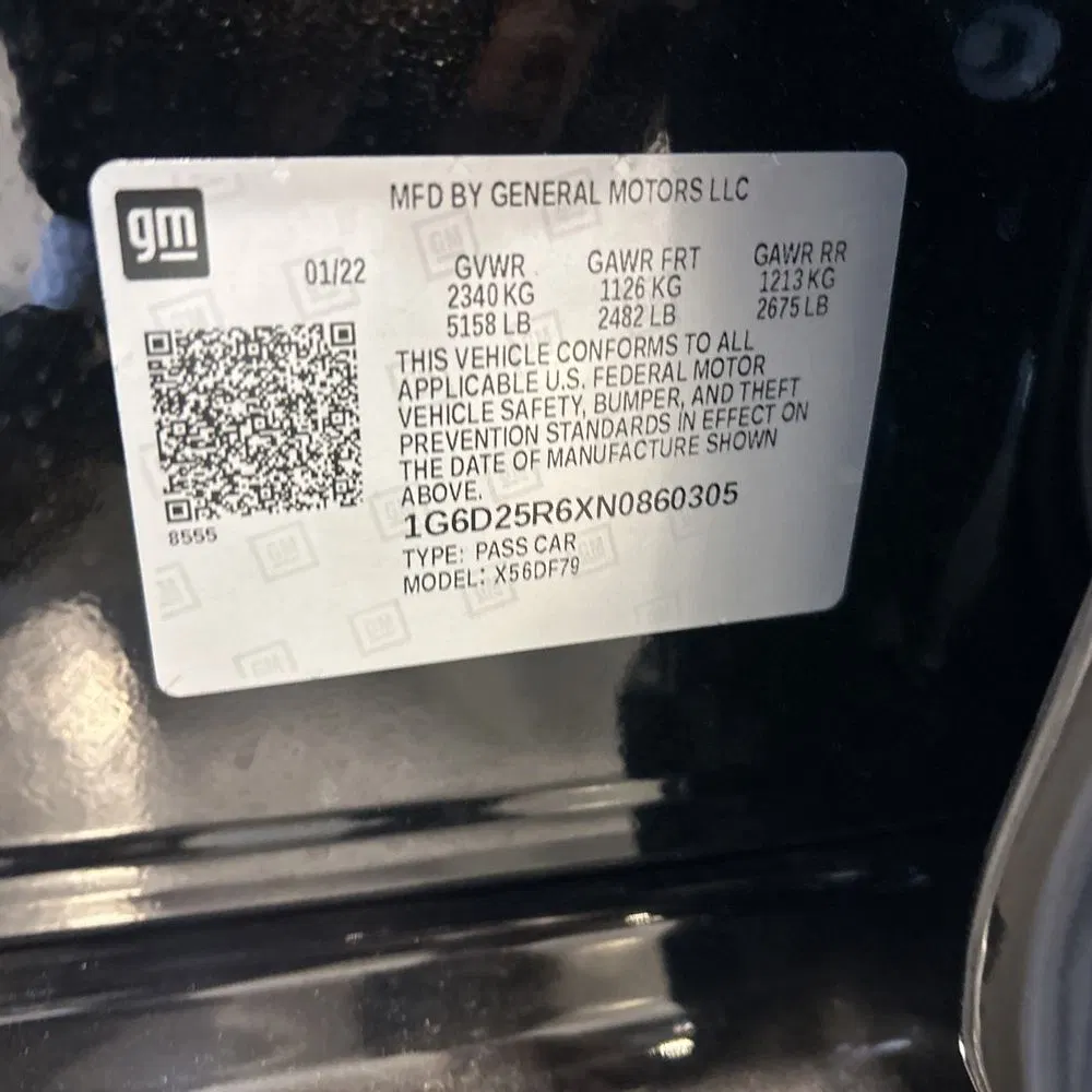 2022 Cadillac CT5-V Blackwing