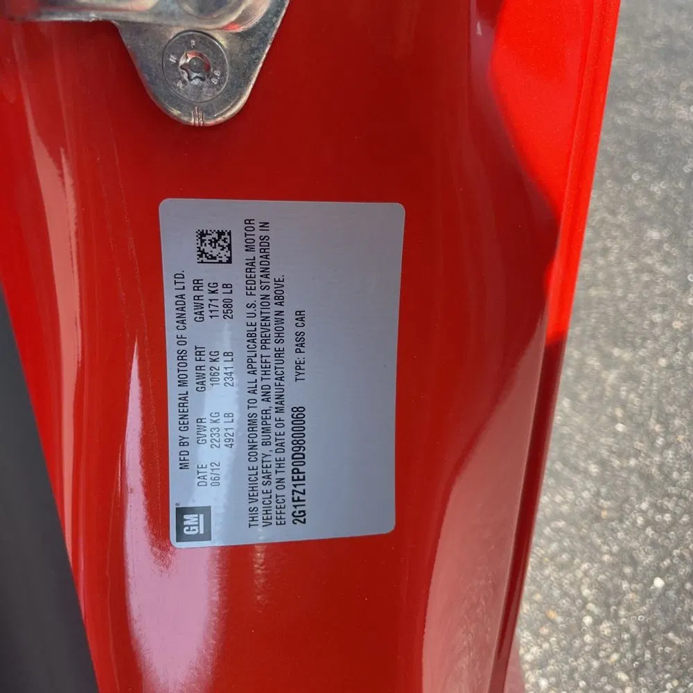 2013 Chevrolet Camaro ZL1