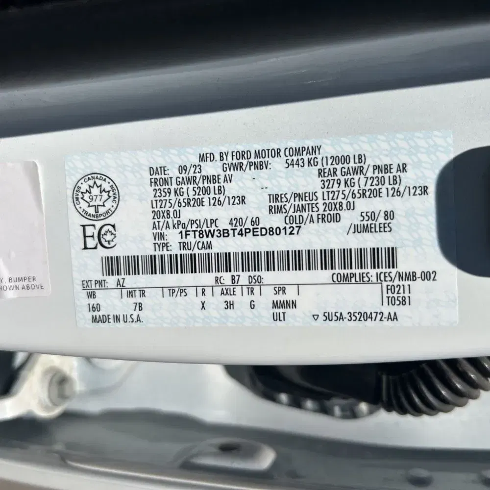 2023 Ford F350 S/D Platinum