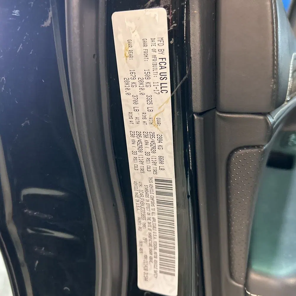 2018 Jeep Grand Cherokee Trackhawk