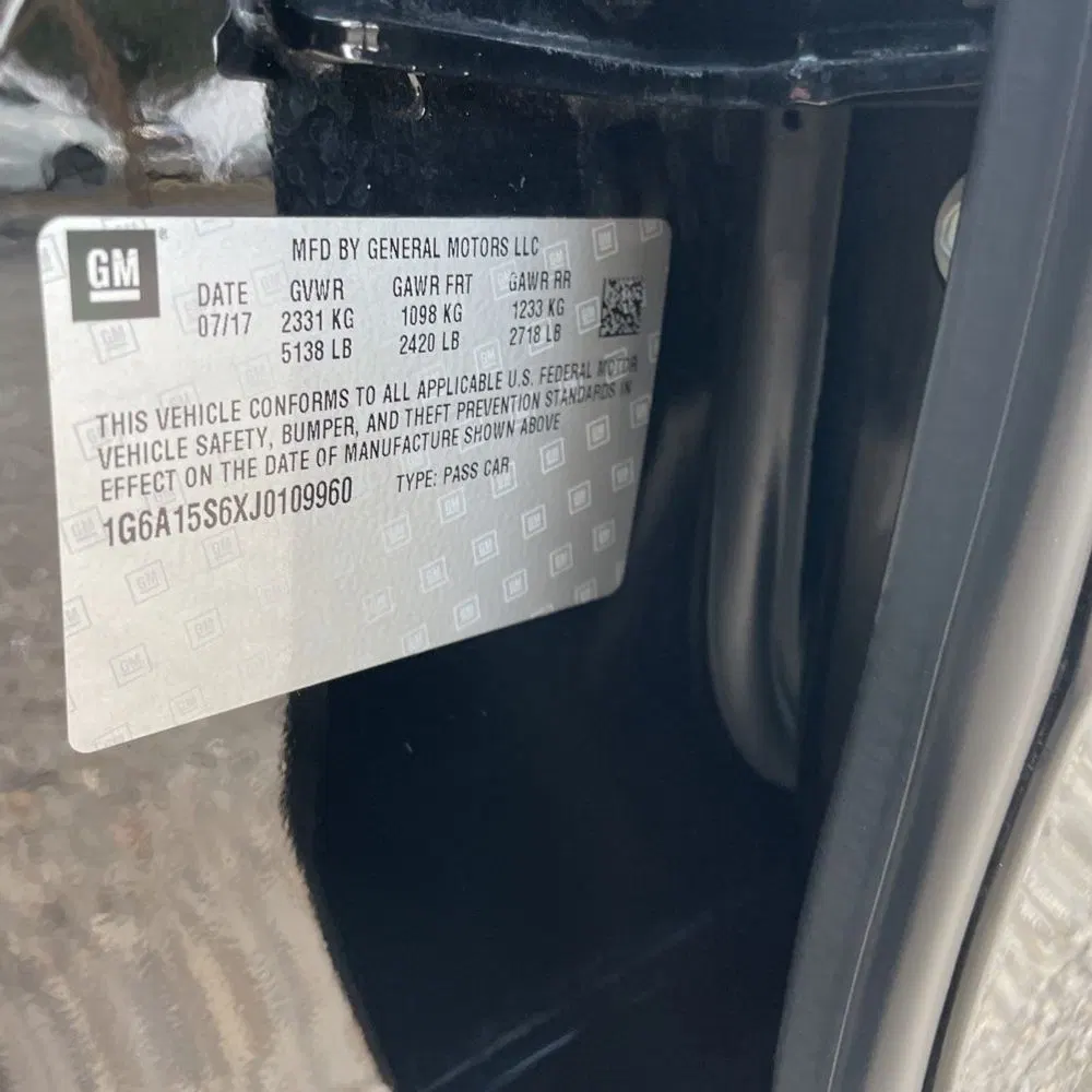 2018 Cadillac CTS-V Base