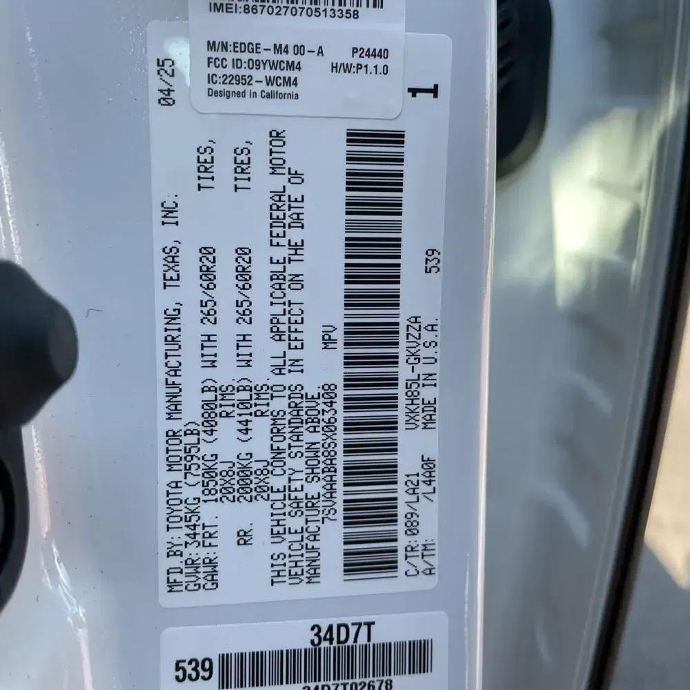 2025 Toyota Sequoia Platinum