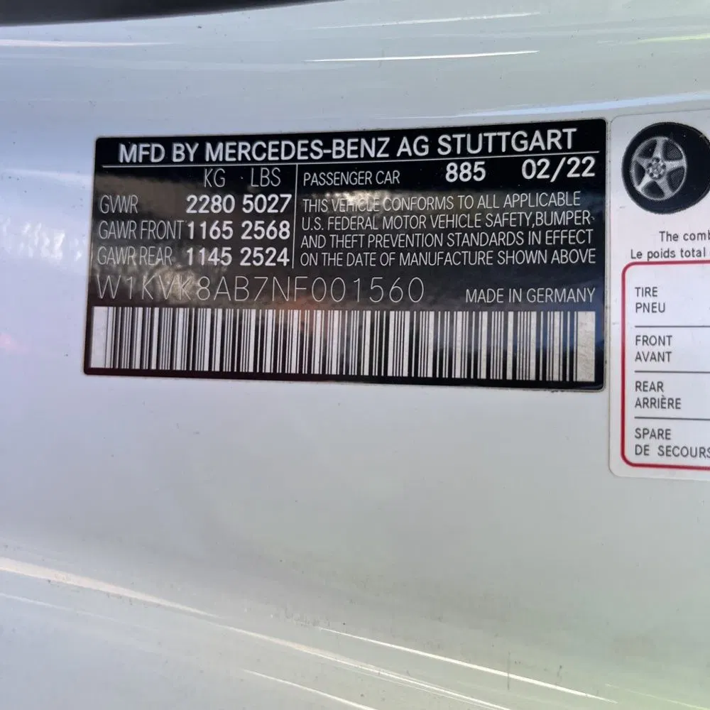 2022 Mercedes-Benz SL-Class AMG SL 55