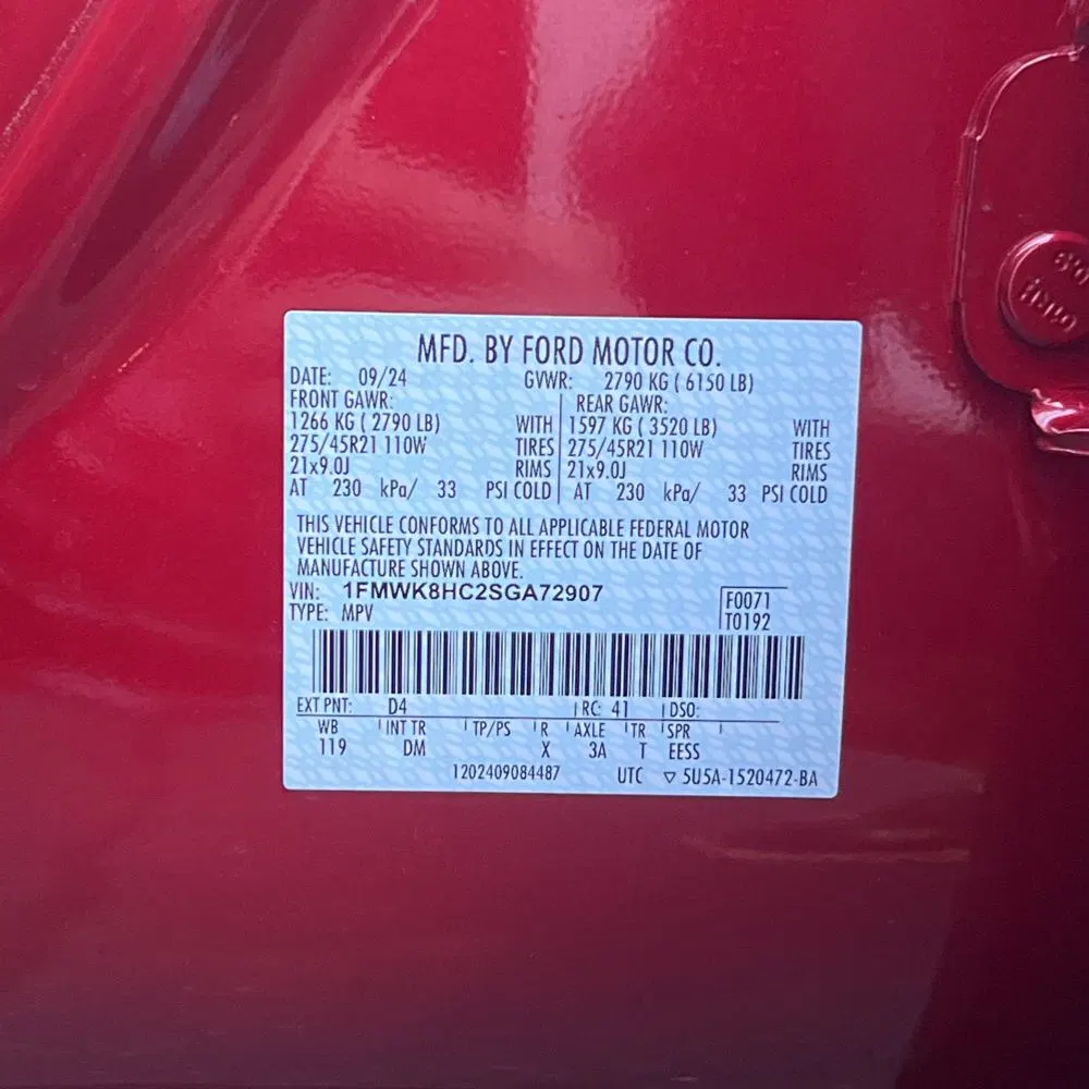 2025 Ford Explorer Platinum