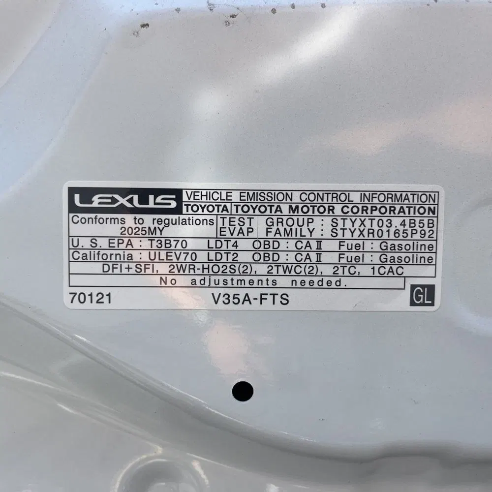2025 Lexus GX 550 Overtrail