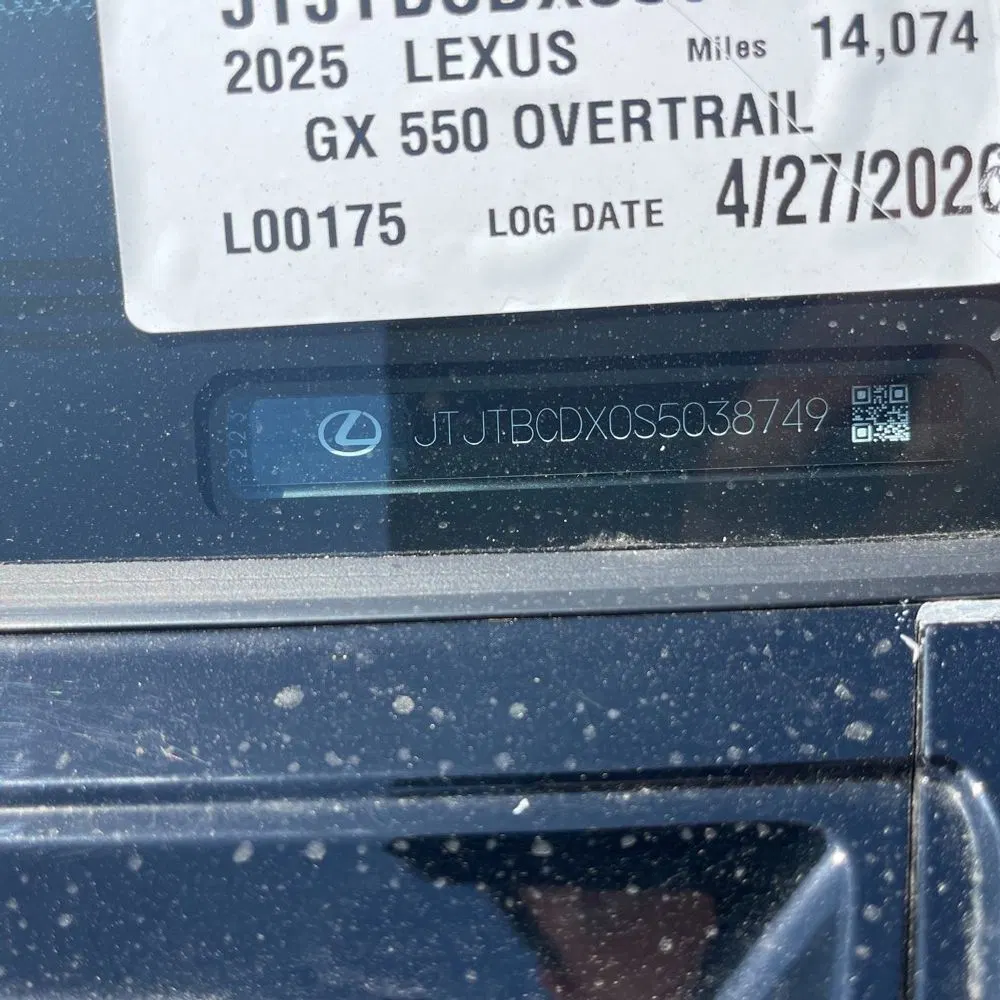 2025 Lexus GX 550 Overtrail