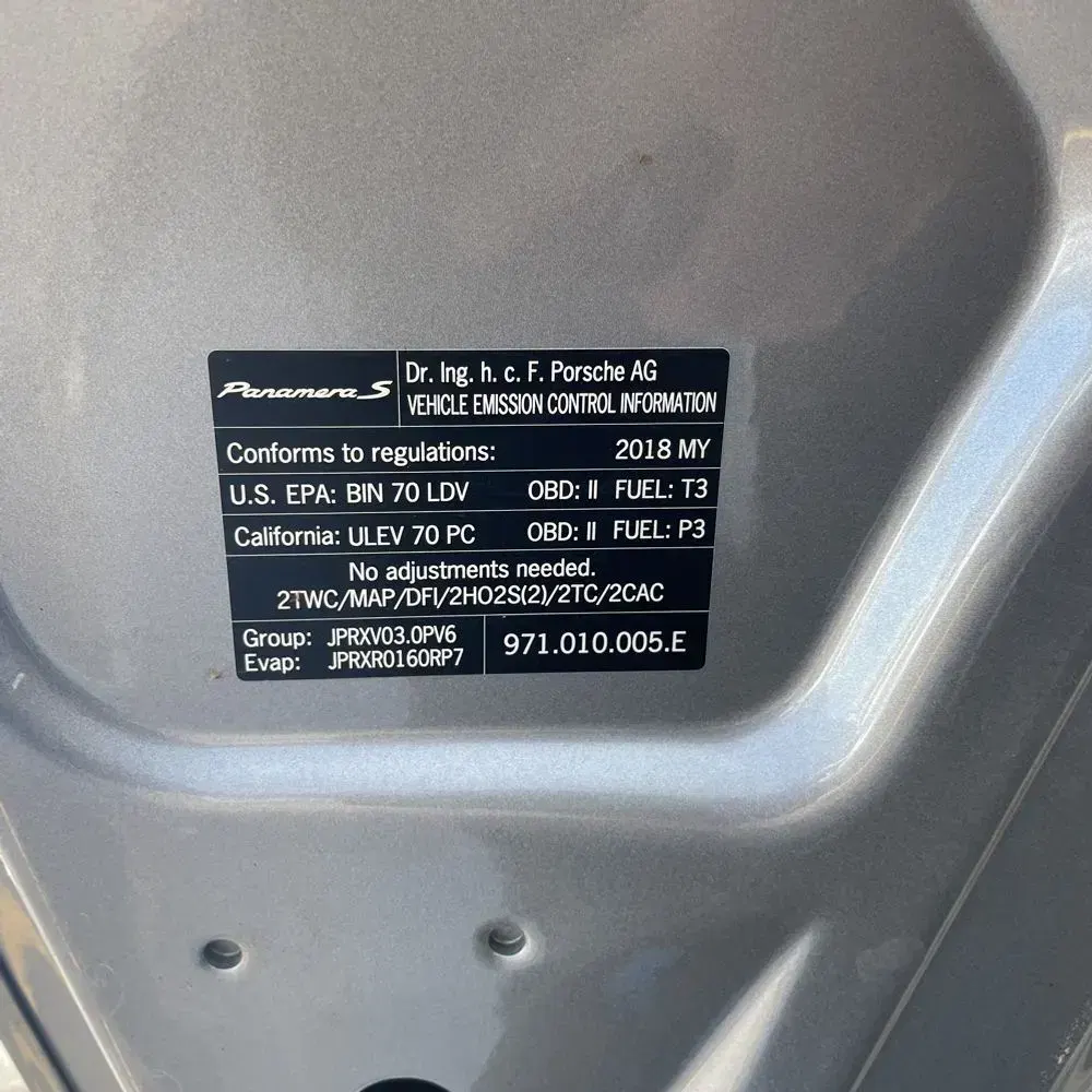 2018 Porsche Panamera 4S